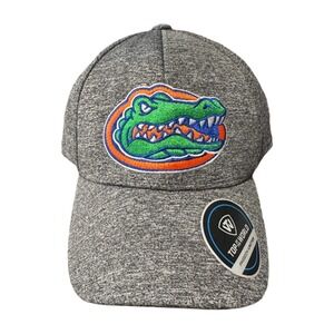 Top of the World Florida Gators Hat Mens Gray Heathered Adjustable New